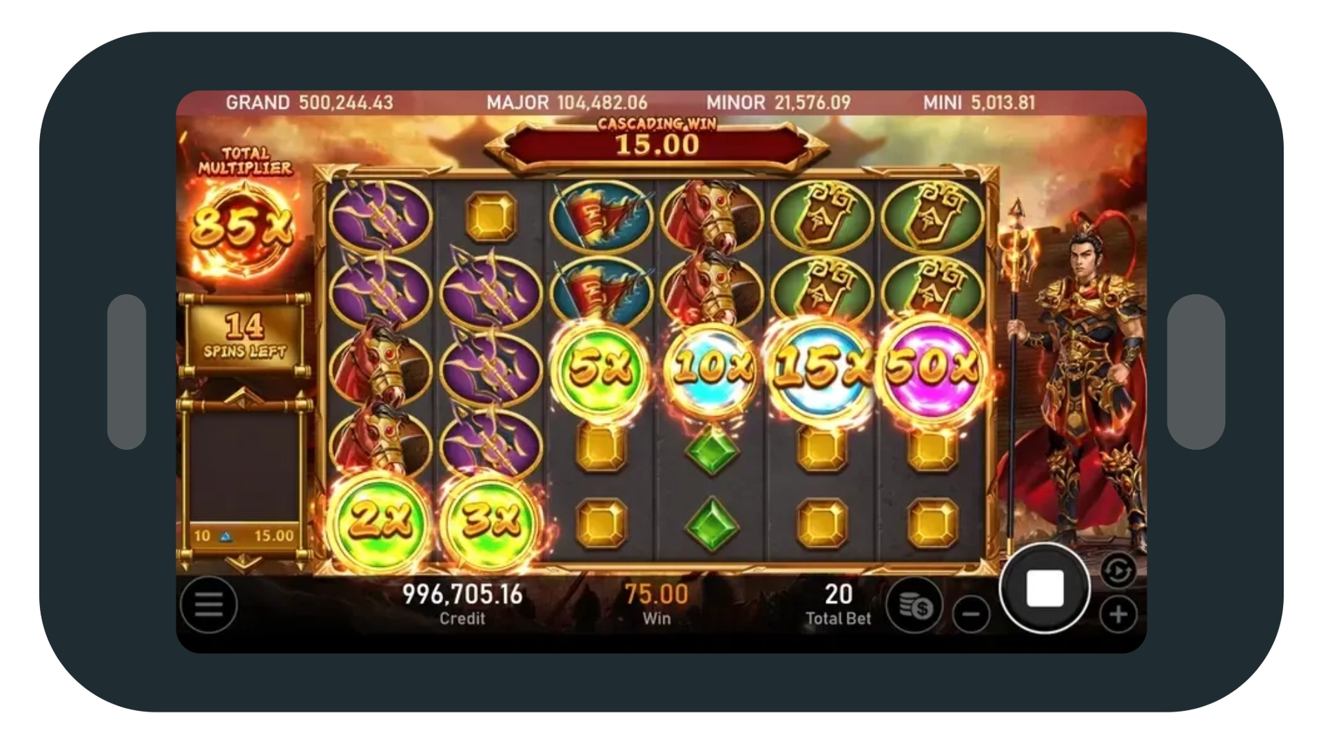 RSG【戰神呂布】遊戲畫面