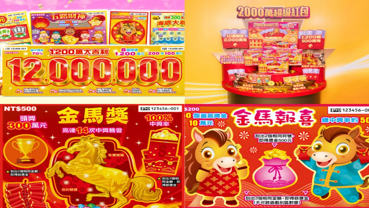 馬年刮刮樂獎金結構解析|頭獎有多少?中獎率高嗎?