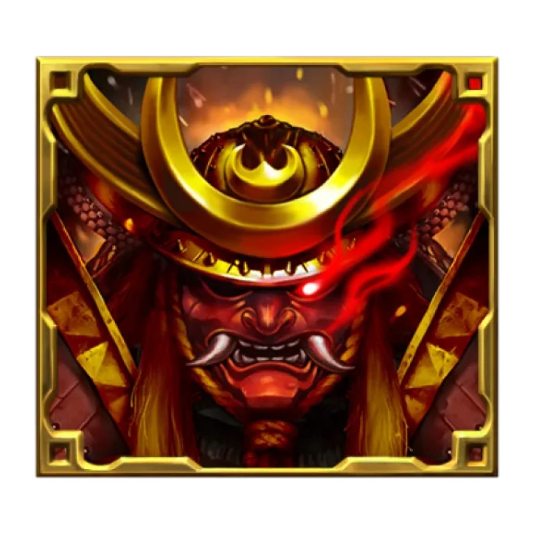 忍老虎機符號紅武士